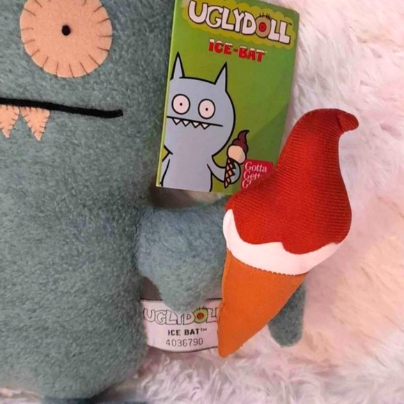 💗 2013 Rare Nwt Gund Ugly Doll ICE-BAT Toy - Picture 2 of 4